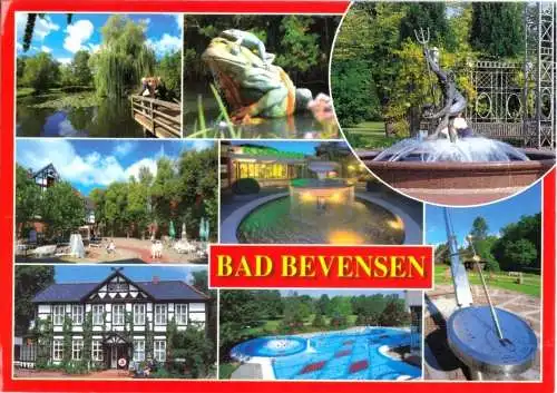 AK, Bad Bevensen, acht Abb., gestaltet, 1913