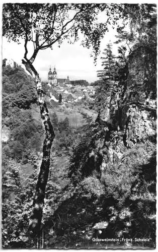 AK, Gössweinstein, Teilansicht, um 1964