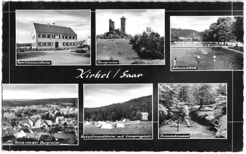 AK, Kirkel Saar, sechs Abb., gestaltet, um 1965