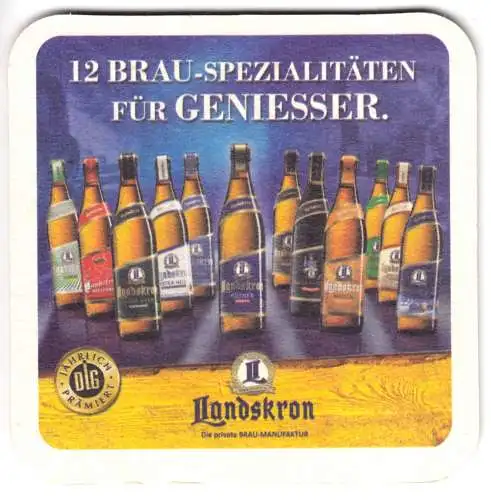 Bierdeckel, Landskron Görlitz, 2000er