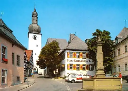AK, Arnsberg Sauerland, Alter Markt, um 1987