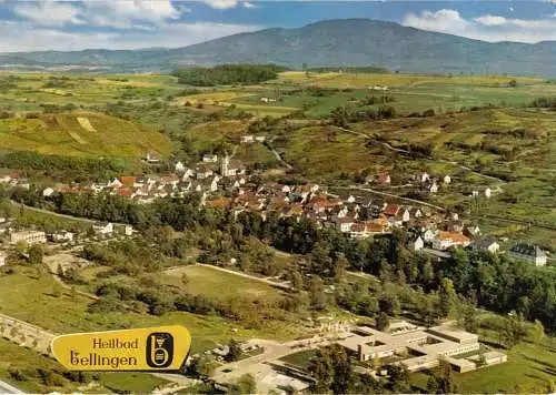 AK, Bad Bellingen, Luftbildansicht, Version 1, 1970