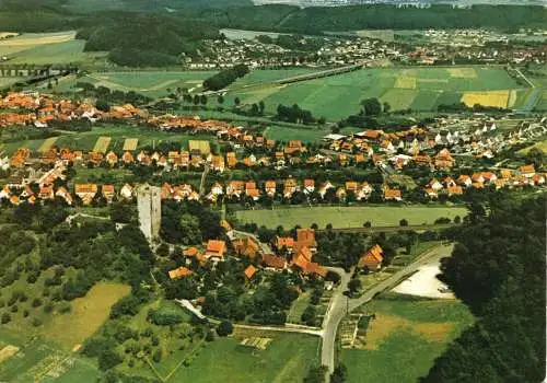 AK, Greene, Luftbildansicht, 1984
