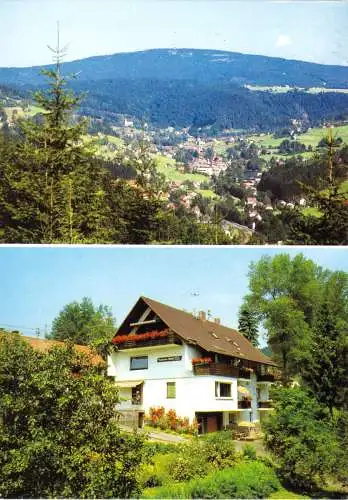 AK, Warmensteinach, Pension Stauber, zwei Abb., 1997
