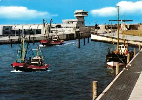 AK, Vollerwiek, Eiderdamm mit Sperrwerk, ca. 1976