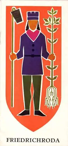 tour. Broschüre, Friedrichroda, 1965