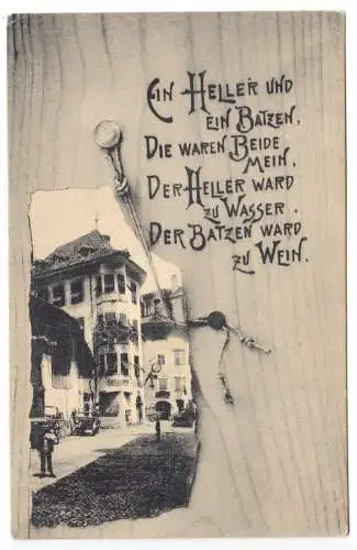 AK, Bozen, Bolzano, Künstler- und Dichterheim Batzenhäusl, 1914