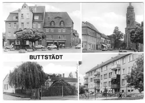 AK, Buttstädt Kr. Sömmerda, vier Abb., 1983