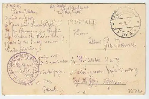 AK, Gand, Gent, Le Rabot, 1915