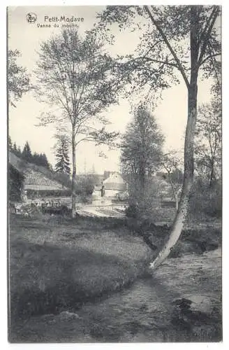 AK, Petit-Modave, Belgien, Vanne du moulin, Mühle, um 1910
