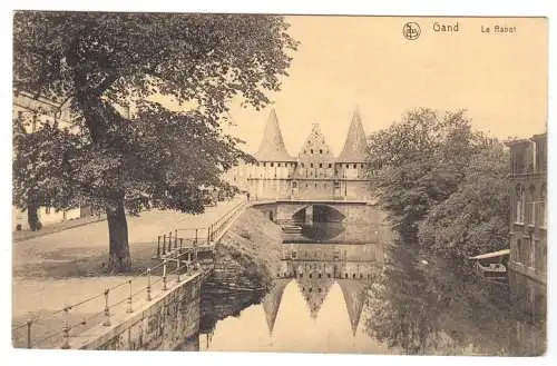 AK, Gent, Gand, Le Rabot, 1917