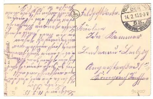 AK, Furnes, Marché aux pommes, 1915