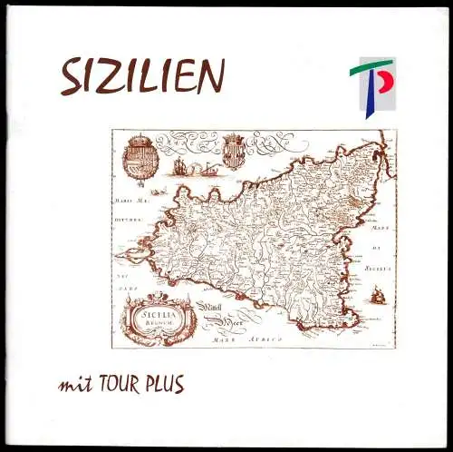 tour. Broschüre, Sizilien  mit Tour Plus, um 1996