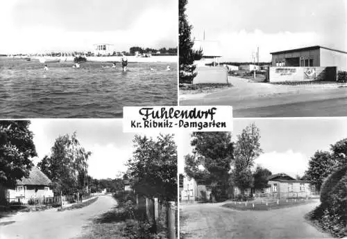 AK, Fuhlendorf Kr. Ribnitz Damgarten, vier Abb., 1975