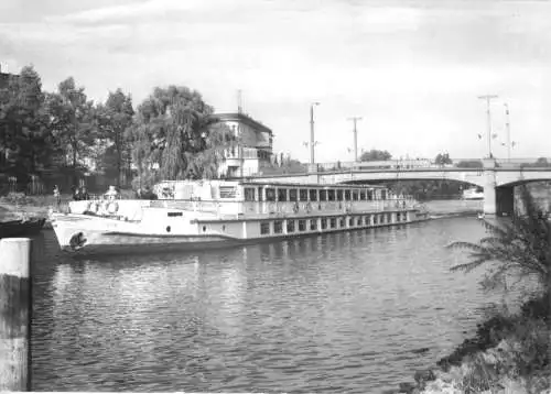 AK, Brandenburg Havel, Dampfer MS "Aktivist", 1974