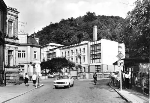 AK, Bad Schandau, Straßenpartie, 1983