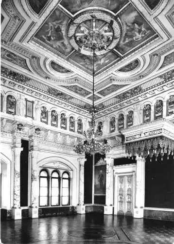 AK, Schwerin, Schloß, Thronsaal, 1978