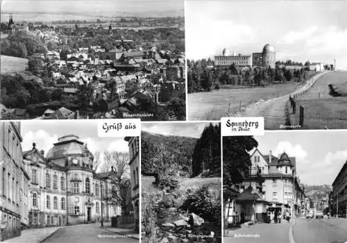 AK, Sonneberg Thür., fünf Abb., 1974