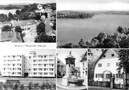 AK, Buckow Märkische Schweiz, fünf Abb., 1979