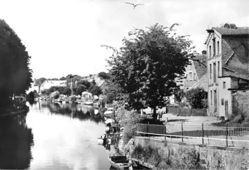 AK, Plau Kr. Lübz, Partie an der Elde, 1978