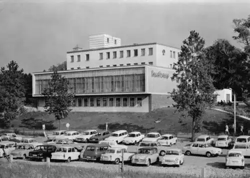 AK, Ostseebad Ahrenhoop, Kurhaus Ahrenshoop, zeitgen. Pkw, 1974