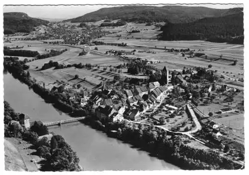 AK, Kaiserstuhl, AG, Luftbildansicht, 1958