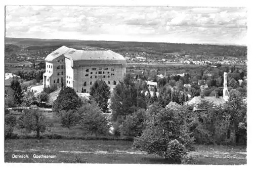AK, Dornach, SO, "Goetheanum", Ostseite, 1960