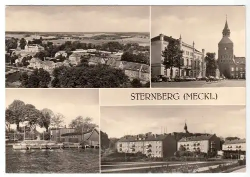 AK,   Sternberg Meckl., vier Abb., 1975