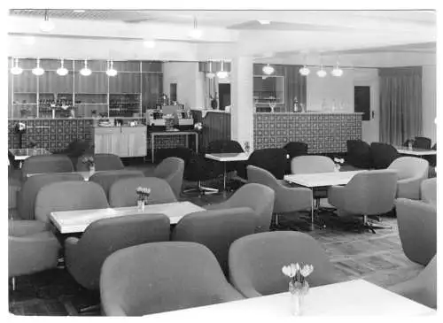 AK,  Gross Labenz Kr. Sternberg Meckl., OT Klein Labenz, FDGB-Heim, Bar, 1978