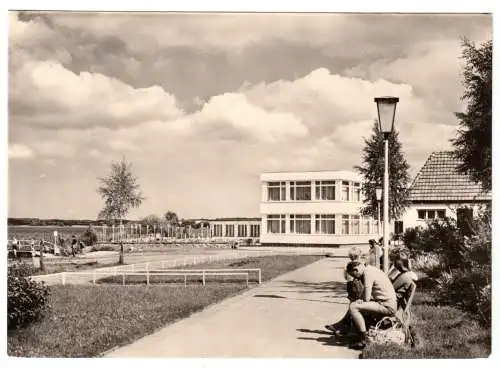 AK,   Sternberg Meckl., Bad und Konsum-Strandgaststätte, Version 4, 1972