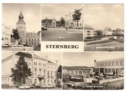 AK,   Sternberg Meckl., fünf Abb., 1971