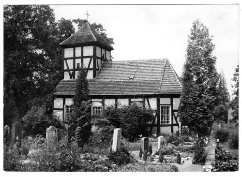 AK, Ferch Kr. Potsdam, Alte Dorfkirche, 1969