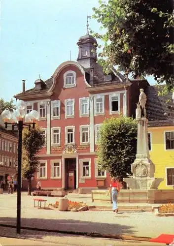 AK, Suhl, Rathaus, 1980