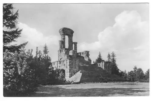 AK, Gehren Thür., Auf dem Langen Berg, 1967