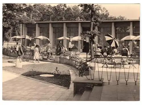 AK, Potsdam, Hauptbahnhof (heute Bhf. Pirschheide) Mitropa-Gaststätte, V.2, 1963