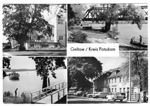 AK, Geltow Kr. Potsdam, vier Abb., 1980