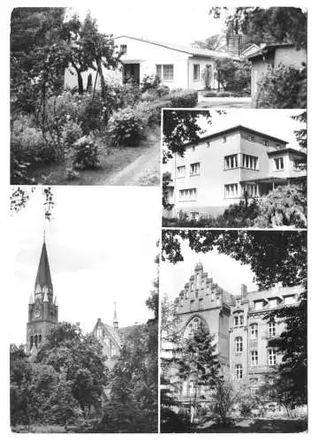 AK, Potsdam, OT Hermannswerder, Hofbauer-Stiftung, vier Abb., 1985