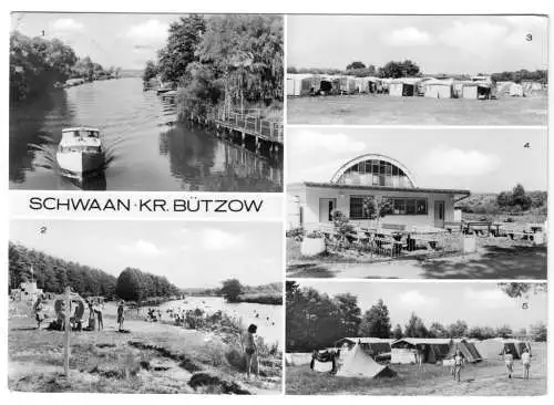 AK, Schwaan Kr. Bützow, fünf Abb., 1978