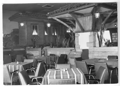 AK, Potsdam, HO-Gaststätte "Bolgar", Gastraum, 1973