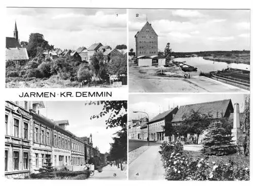 AK, Jarmen Kr. Demin, vier Abb., 1980