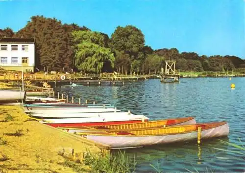 AK, Löcknitz Kr. Pasewalk, Strandbad, 1976
