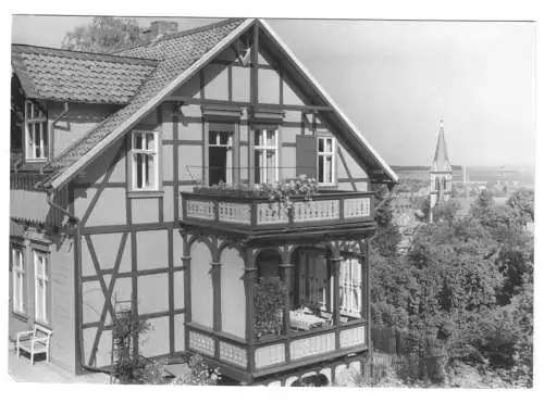 AK, Wernigerode Harz, Erholungsheim des Oberlinhauses, 1984