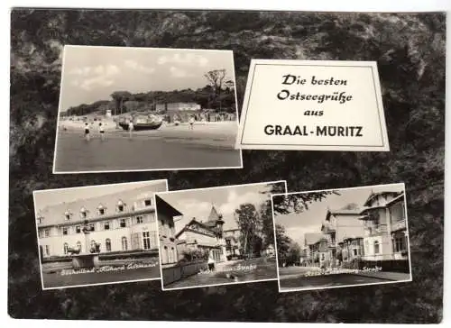 AK, Graal-Müritz. fünf Abb., gestaltet, 1967