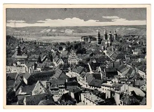 AK, Naumburg Saale, Totale, 1955