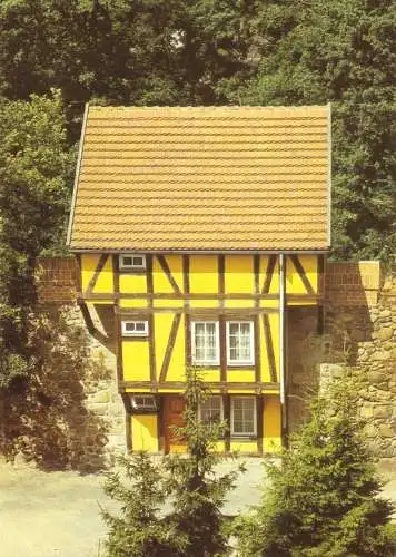 AK, Neubrandenburg, Wiekhaus, 1989