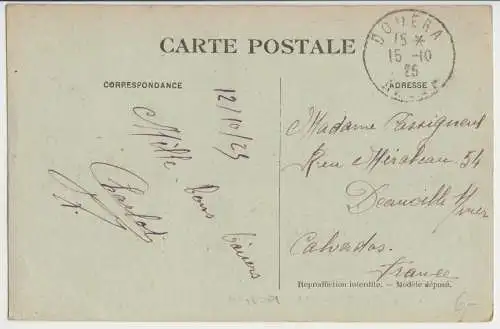 AK, Douéra, bei Algier, Algerien, Straßenpartie, belebt, 1926