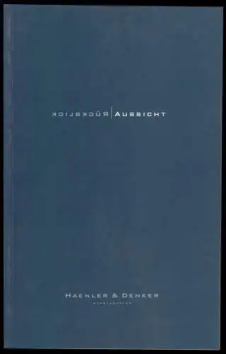 Werbekatalog - Rückblick - Aussicht, Werbeagentur Haenler & Denker, 1990er