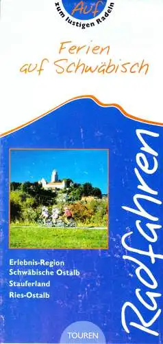 tour. Prospekt, Ferien auf Schwäbisch - Radfahren, 2000