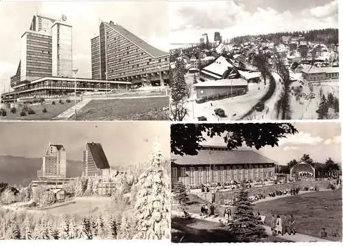 Lot von 5 AK, Oberhof Thür. Wald, 1961 - 1976