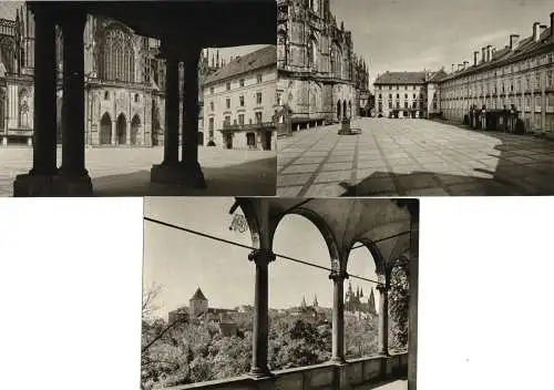 12 AK, Prag, Prager Burg, 1950er 